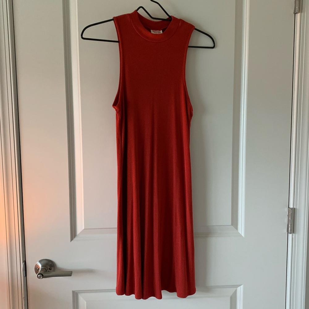 burnt 🍊 shift dress
